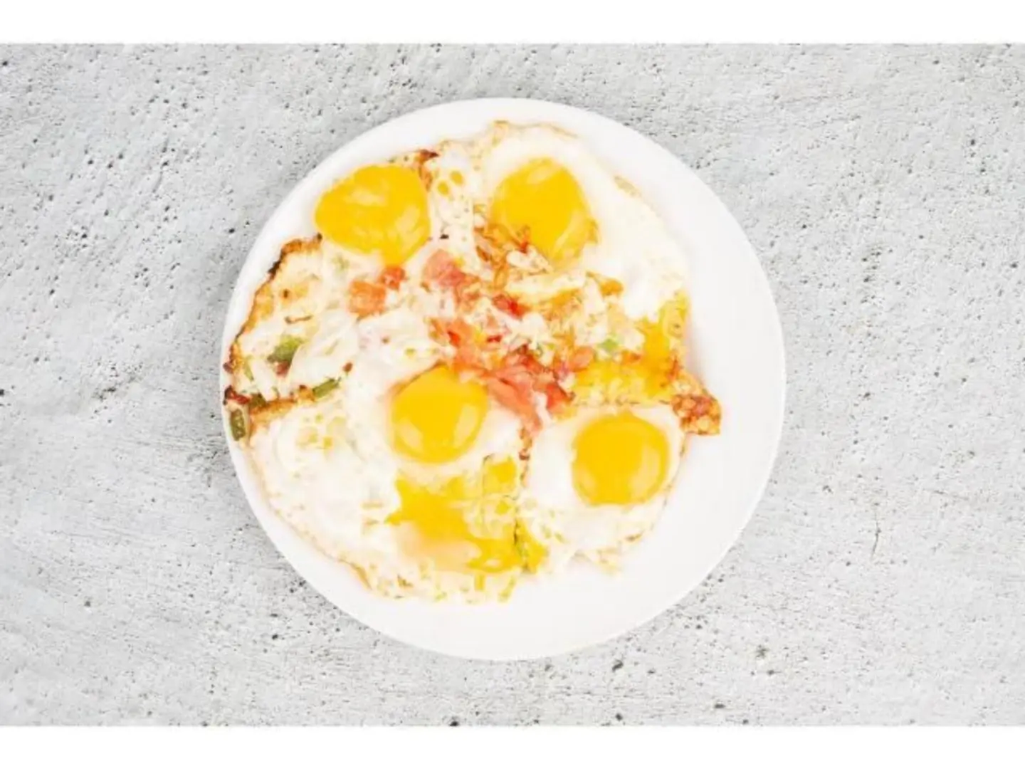 صحن بيض عيون - سادة