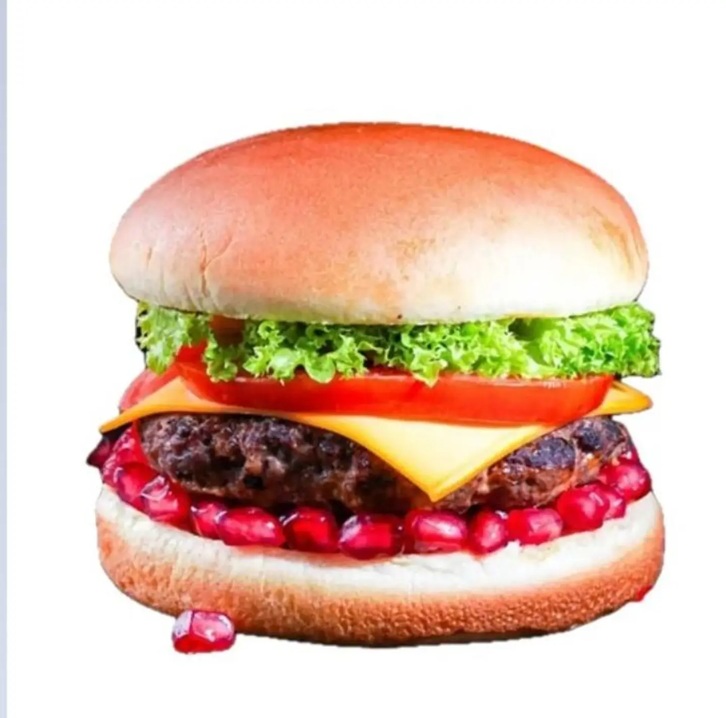 Mash Double Pomegranate Burger - Single