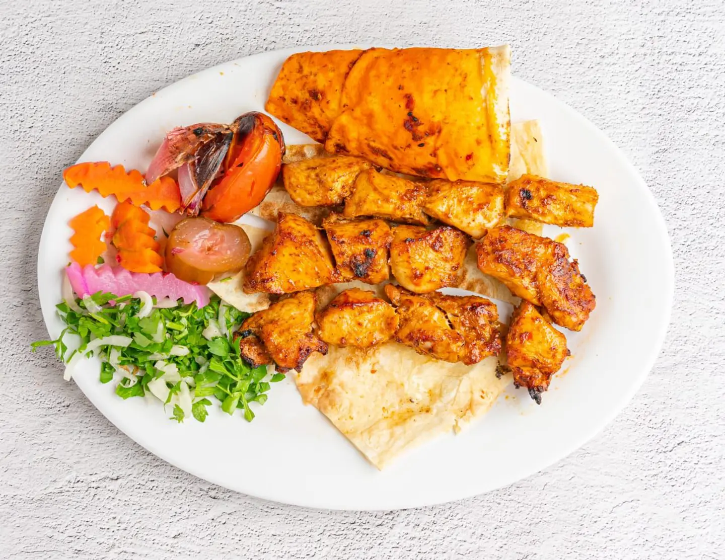 صحن شيش طاووق - صغير