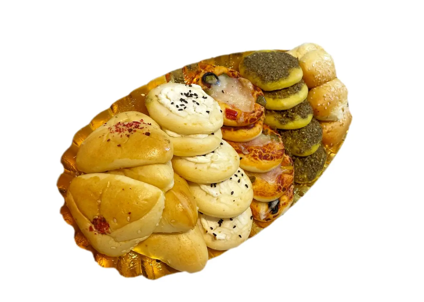 صحن فطائر مشكل - 6 قطع