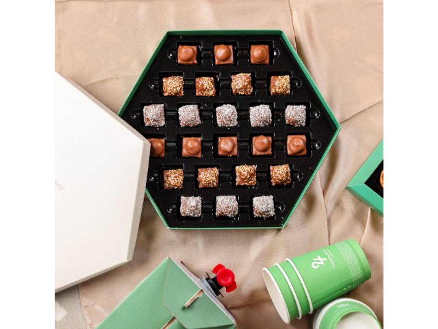 Mini Brownies Bites Box - 12 Pieces