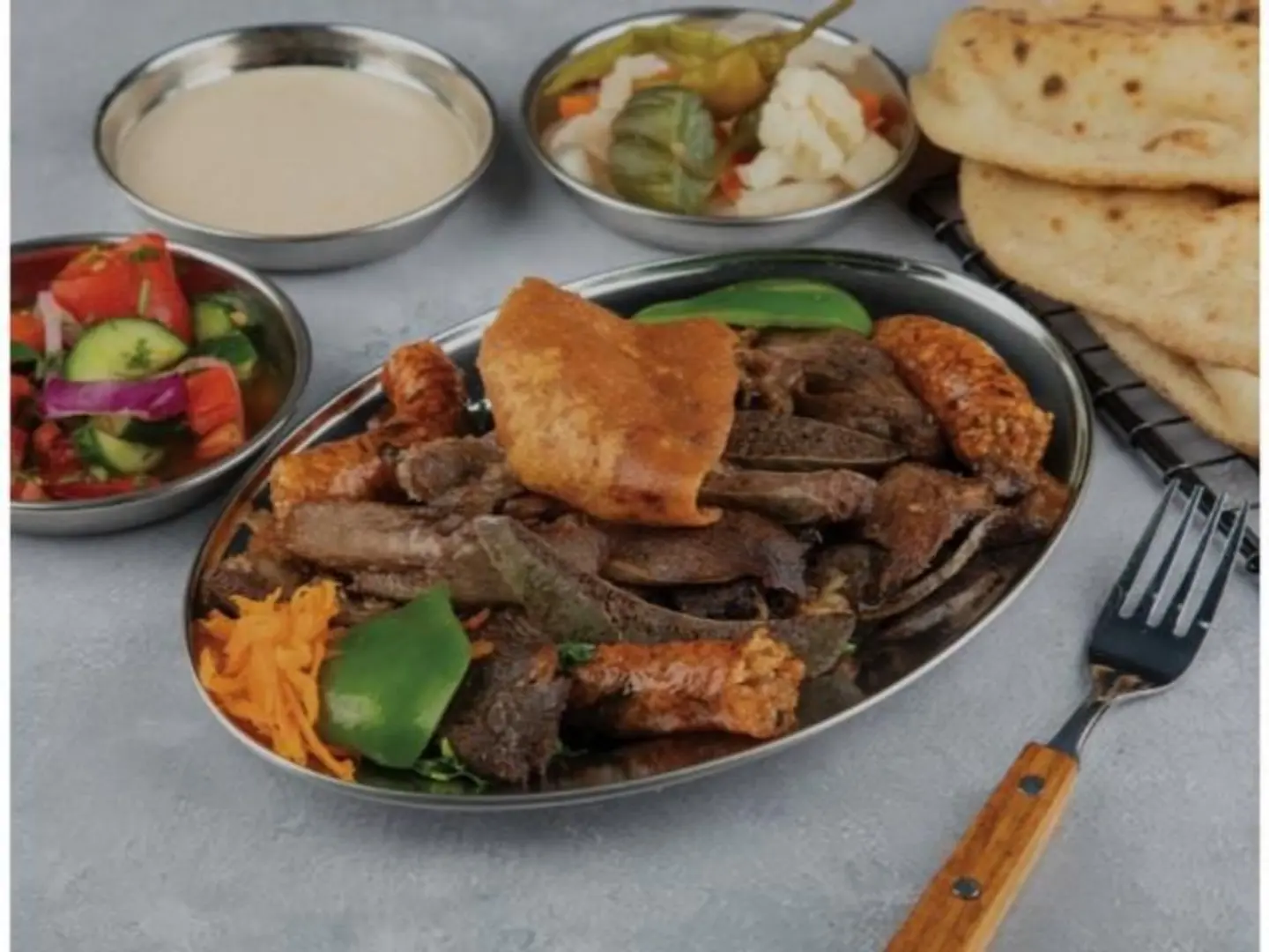 سمين مشكل - وسط
