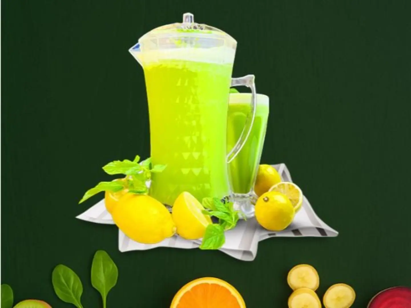 ليمون طازج مع نعناع - صغير