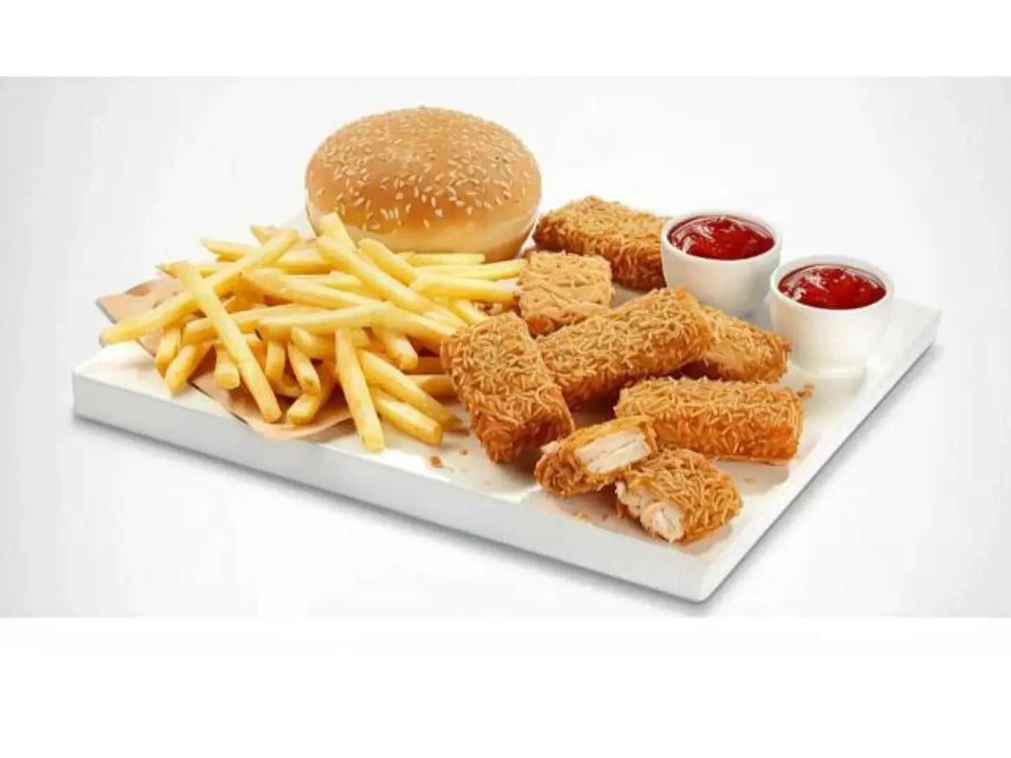 دجاج مسحب حراق - صغير‏٧ قطع