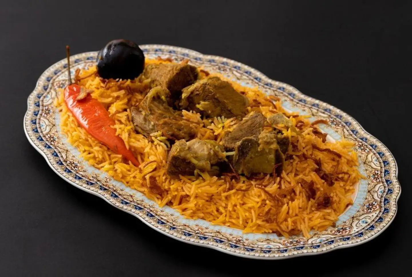 كبسة لحم - نصف نفر