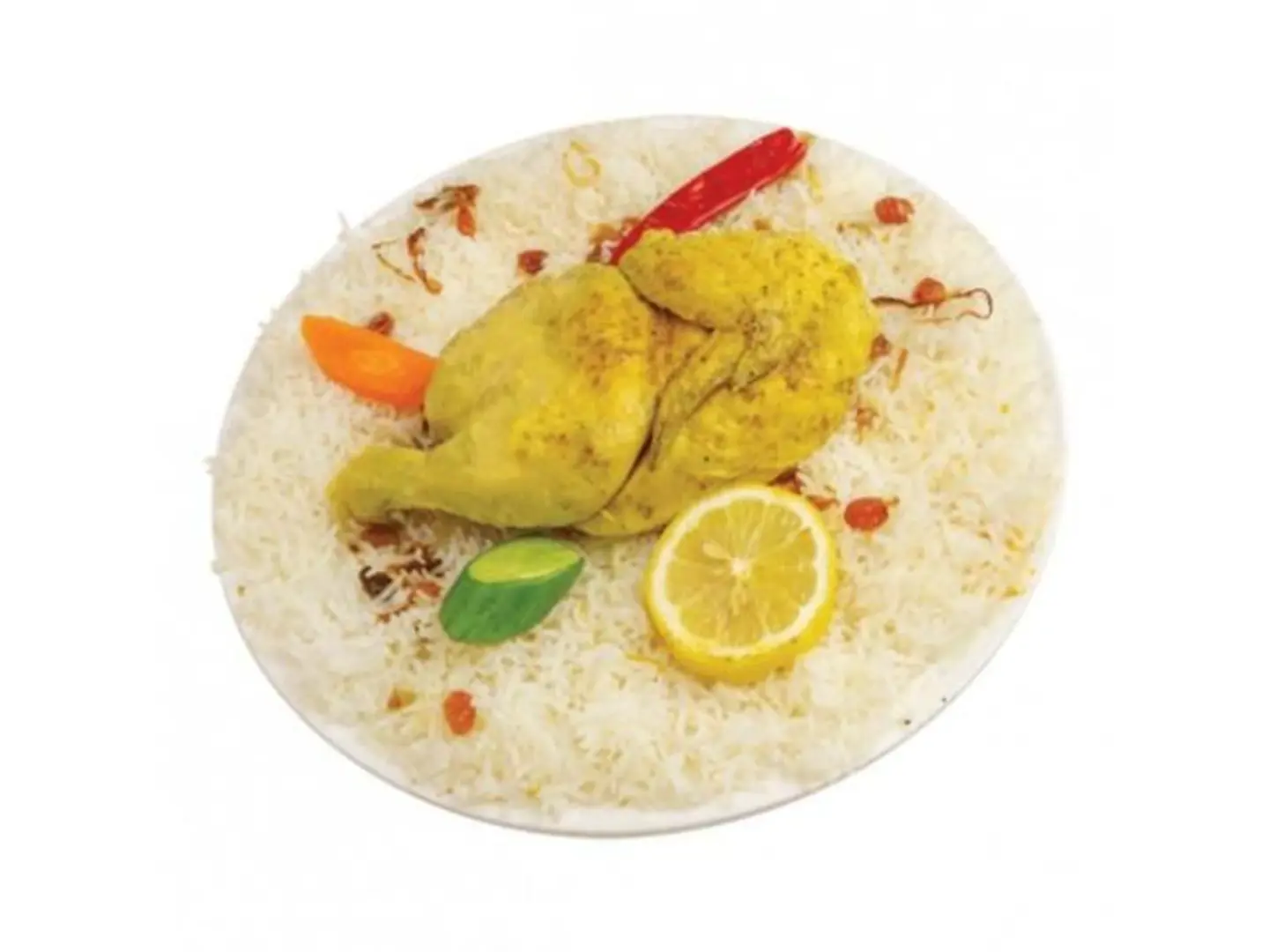 دجاج مدفون - ربع