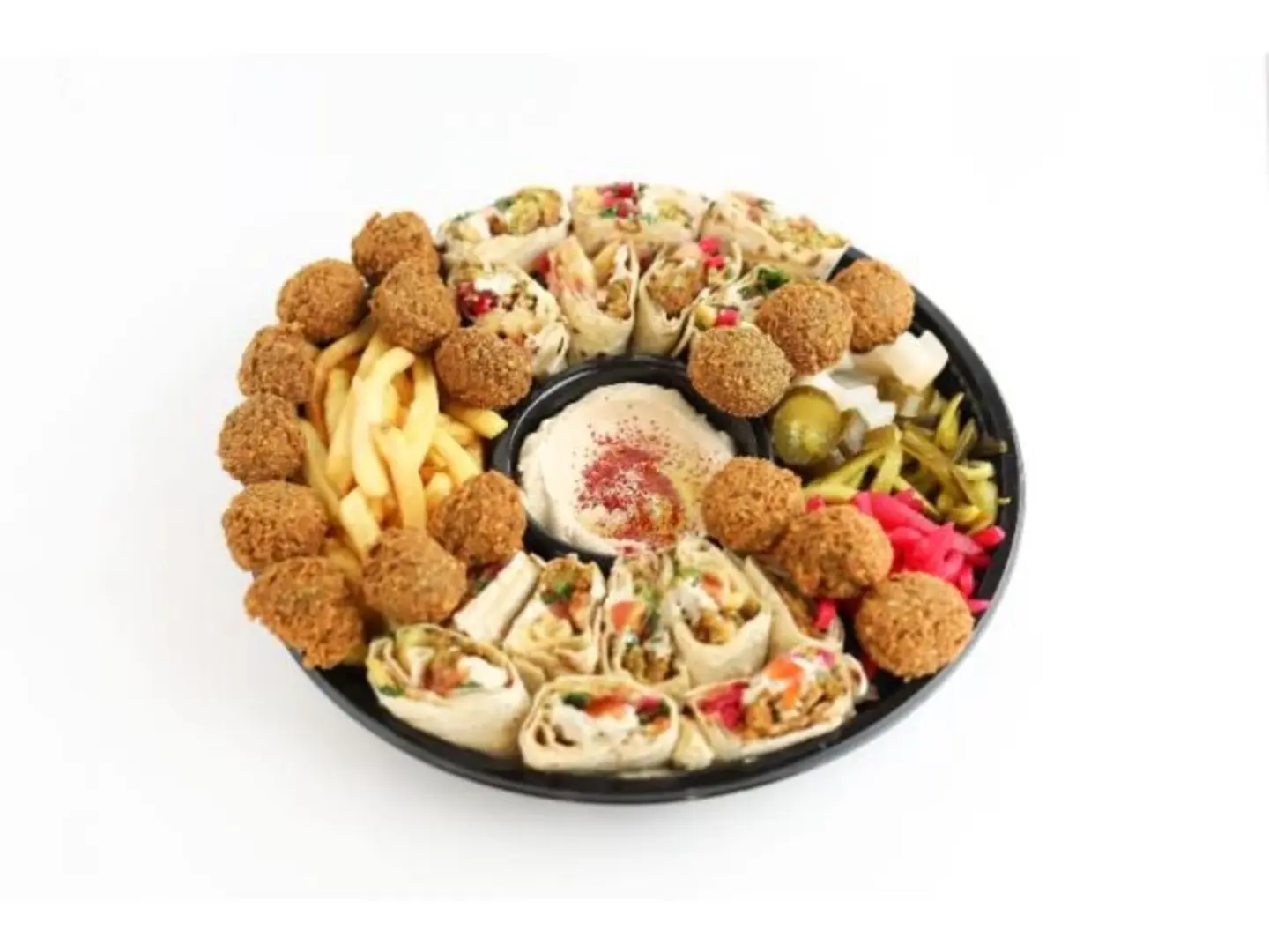 صحن فلافل عربي - صغير