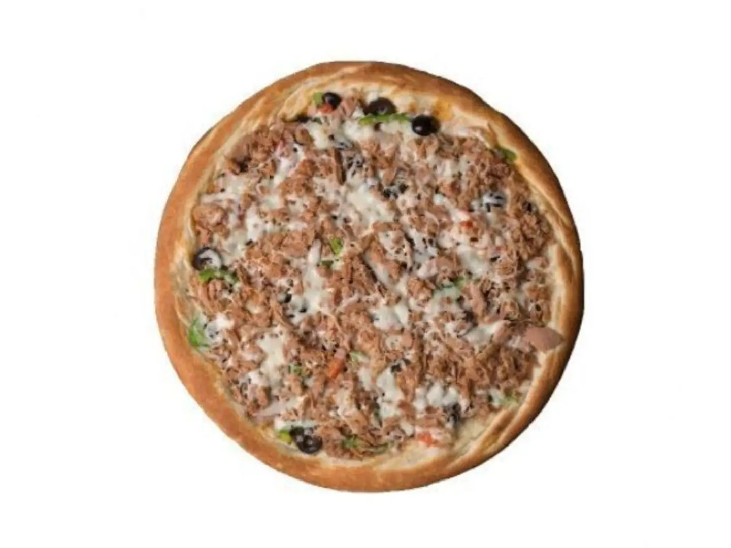 بيتزا مع التونة - وسط