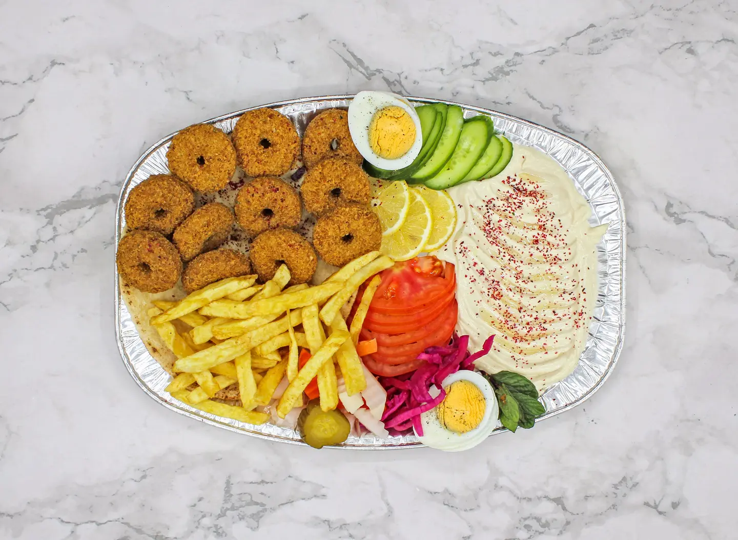 صحن فلافل - صغير