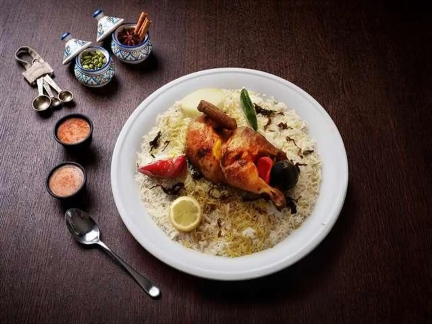 Grilled Chicken With Rice - Quarter Chicken