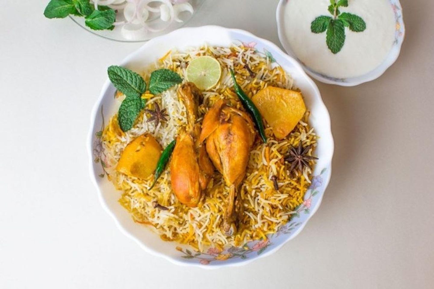 ارز برياني دجاج - ربع دجاجة