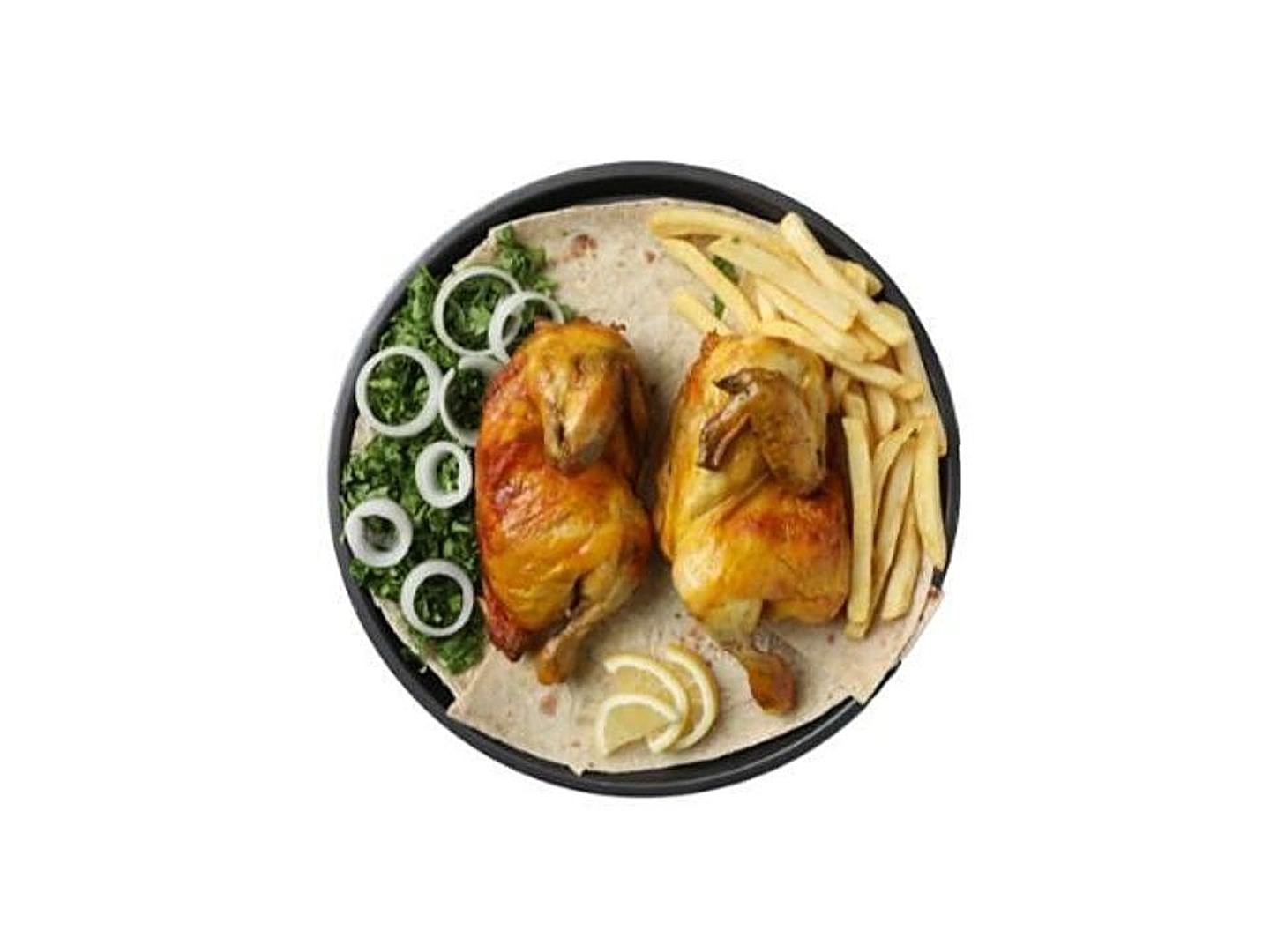 دجاج مندي سادة - ربع دجاجة
