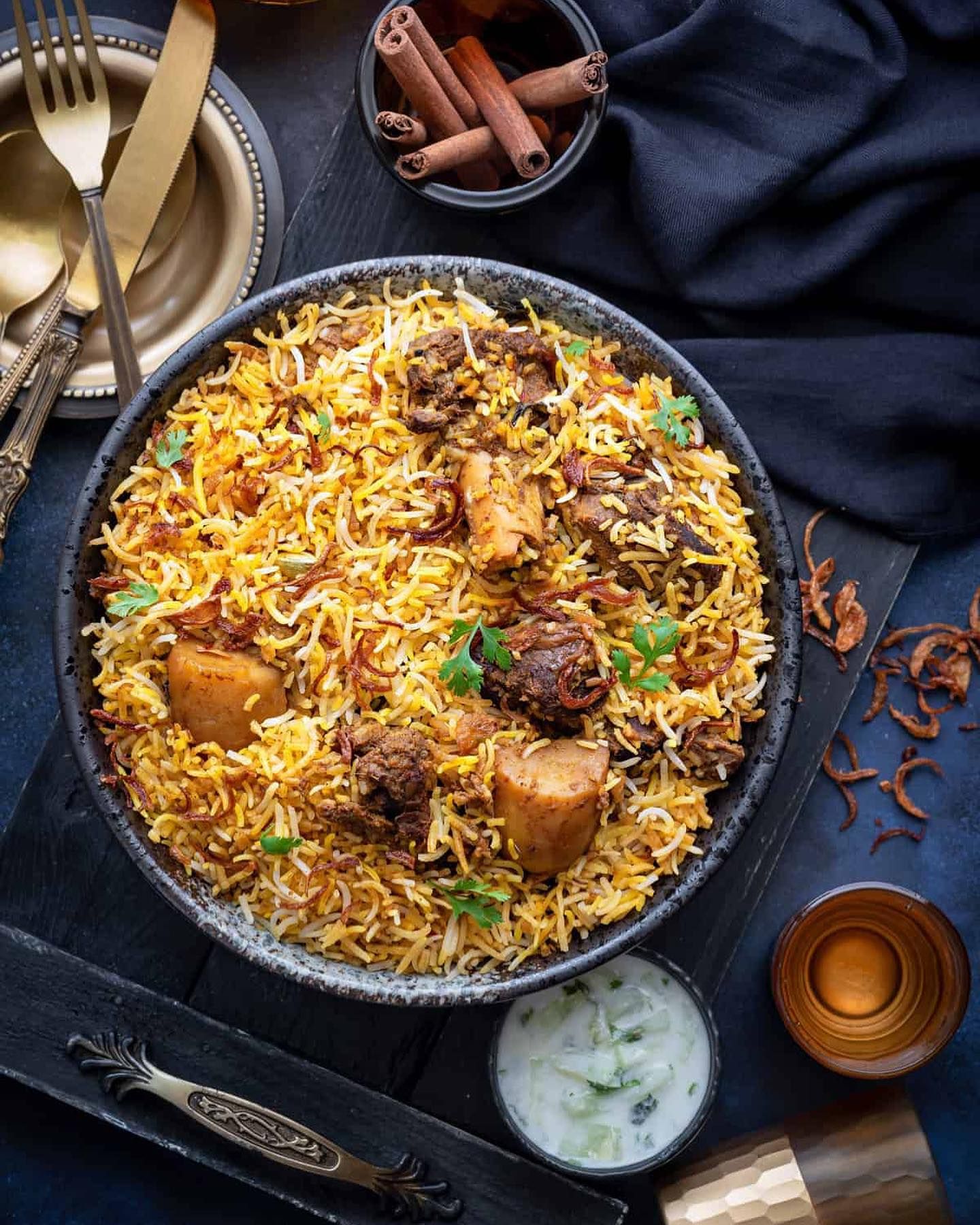 Ajwa Special Chicken Biryani - Half