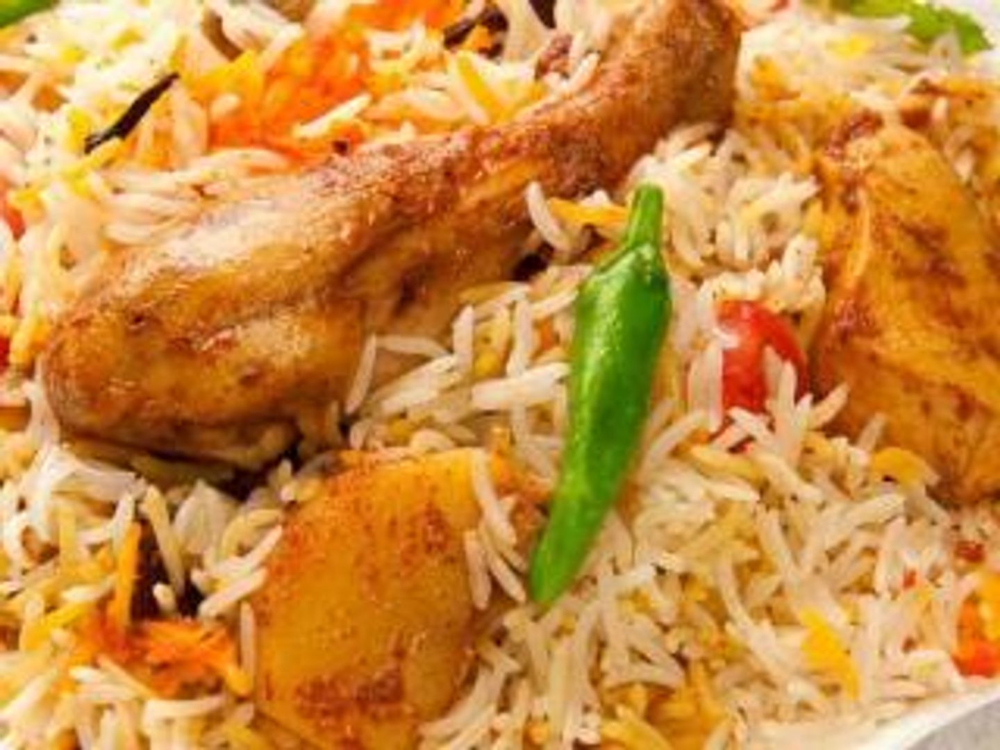 Chicken Biryani - Half Chicken