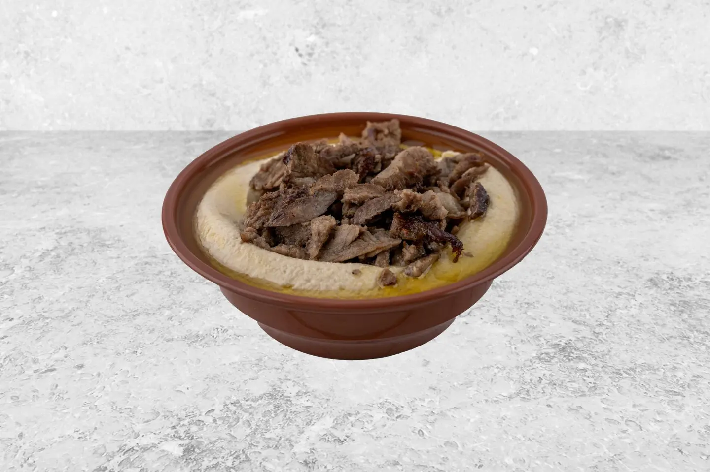 حمص بالكبدة - وسط