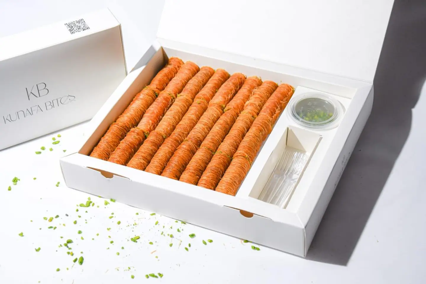 Cream Filled Kunafa Fingers - Small
