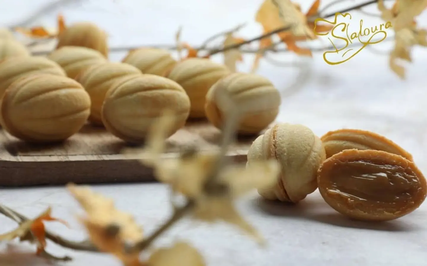 طبق جوز بالكراميل - 250 جم