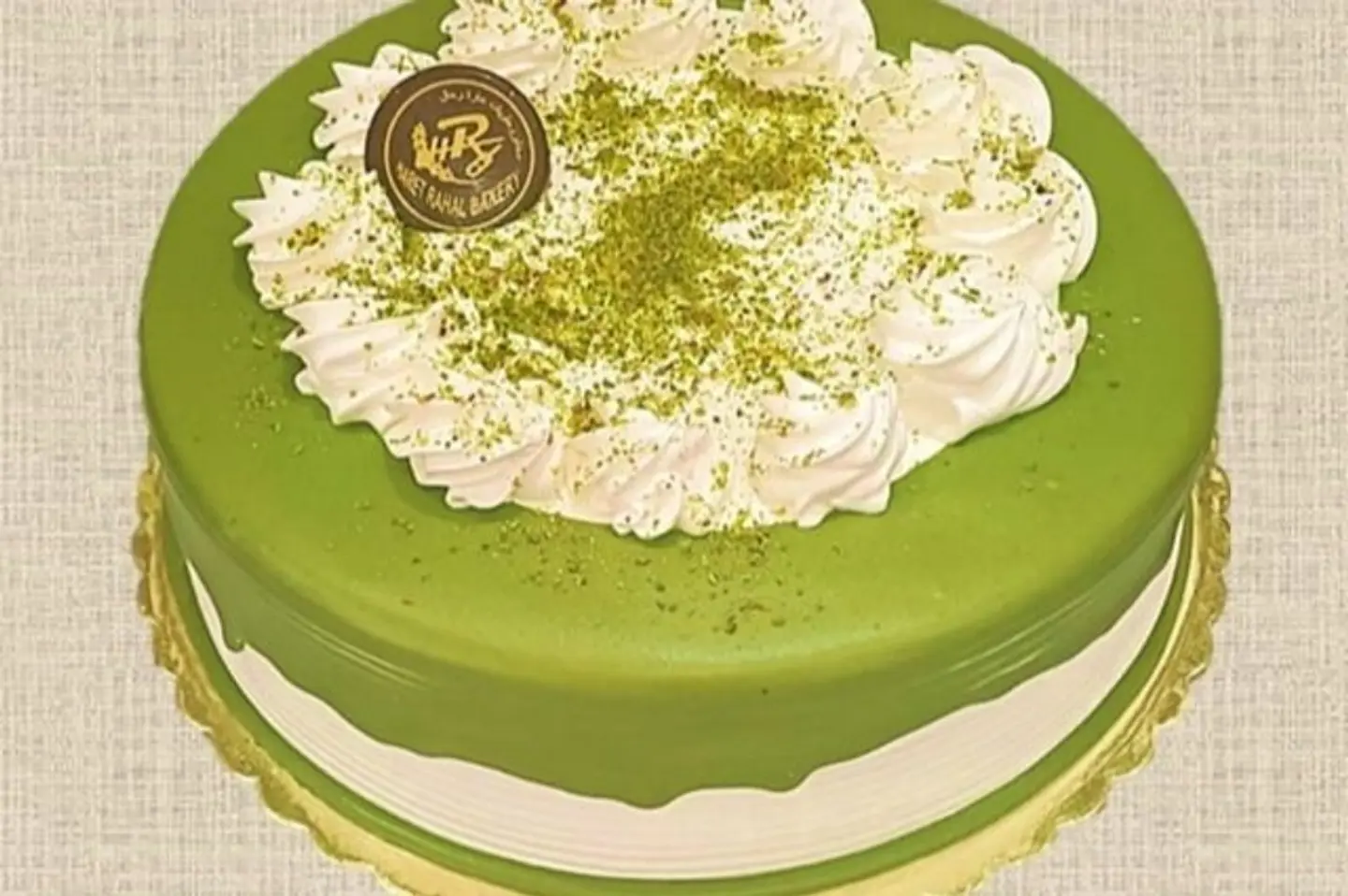 Pistachio Cake - Medium Size Is Enough For Eight