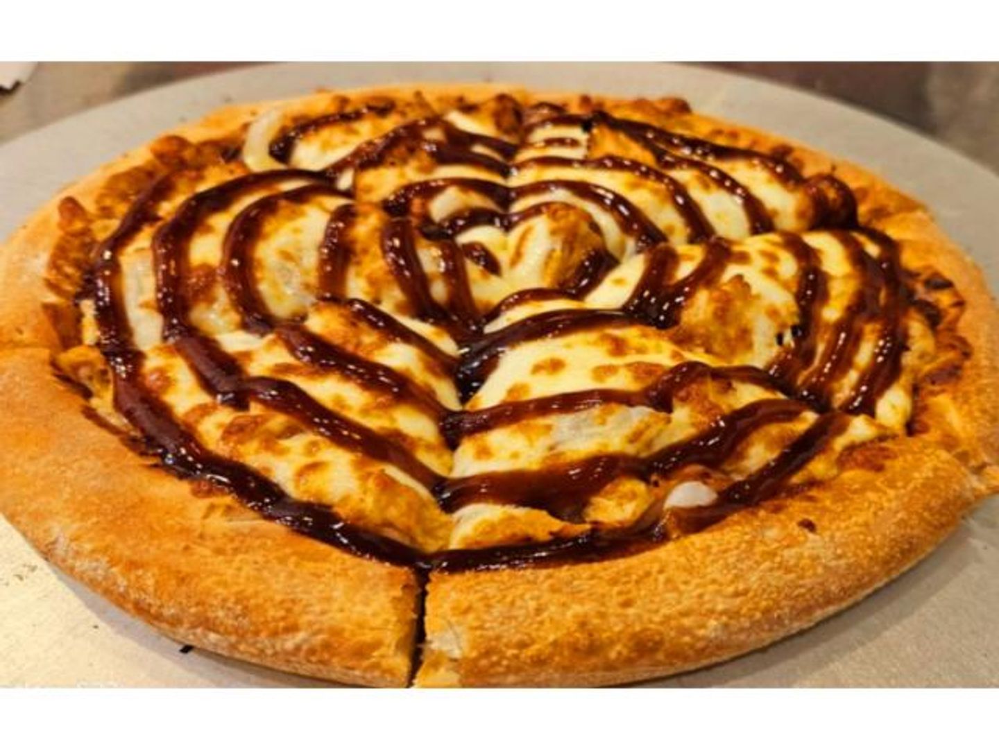 Chicken Bbq Pizza - Pocket