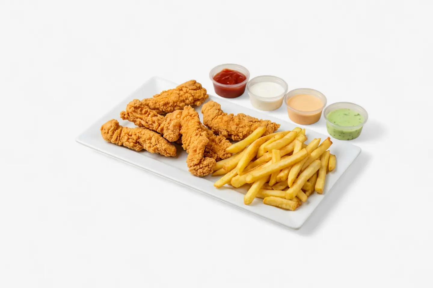 Alarabi Chicken Zinger Plate - Regular
