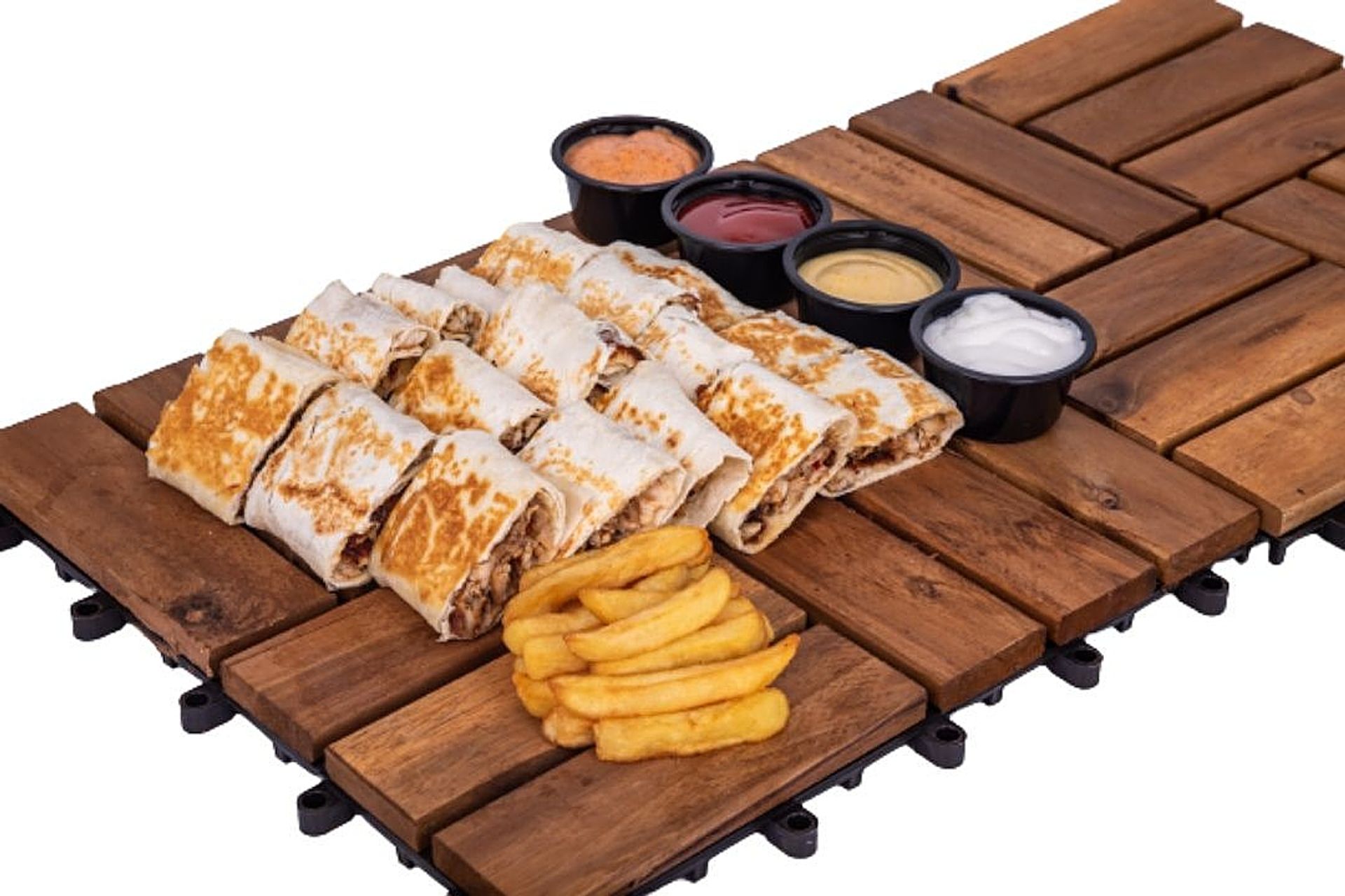 شاورما عربي كبير - بدون جبن