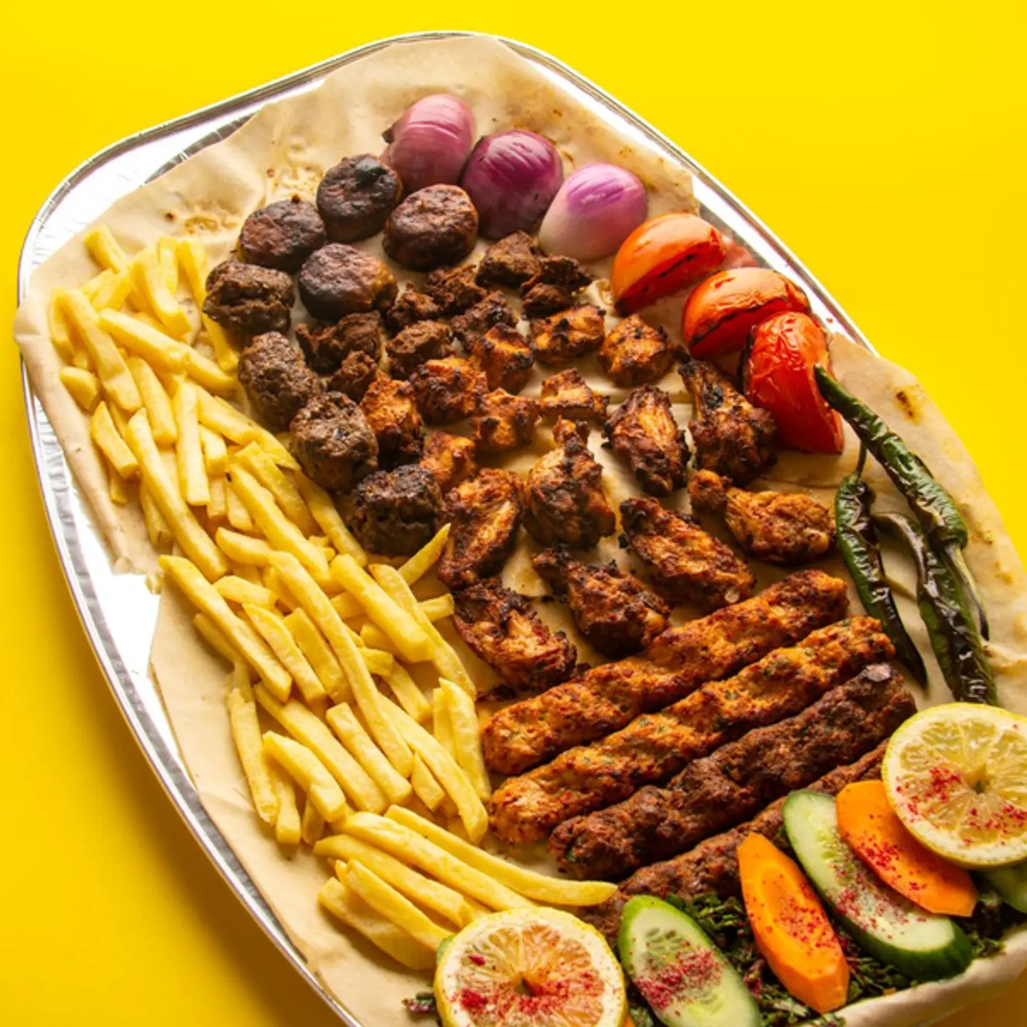 مشكل مشوي - صغير 4 اسياخ
