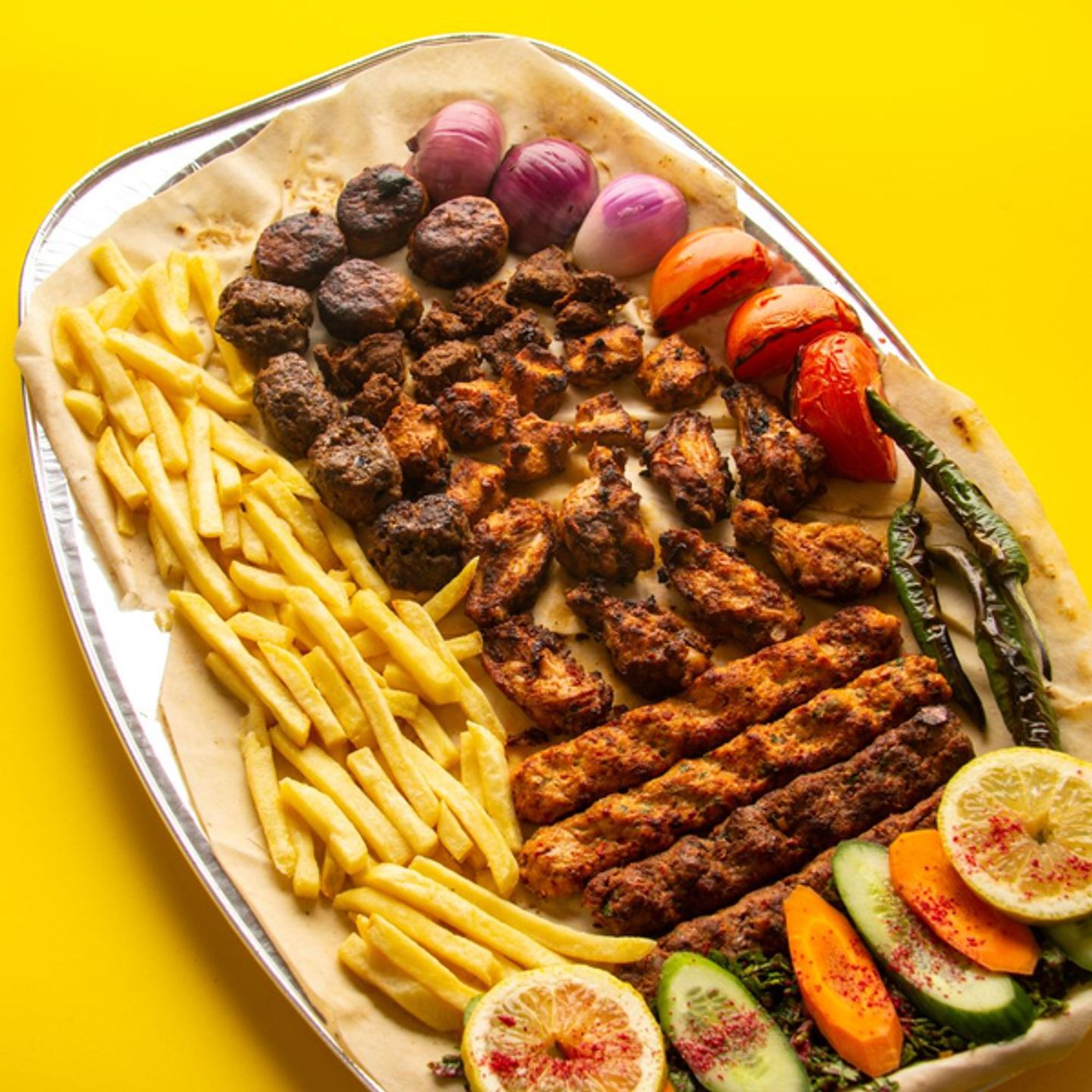 مشكل مشوي - صغير 4 اسياخ
