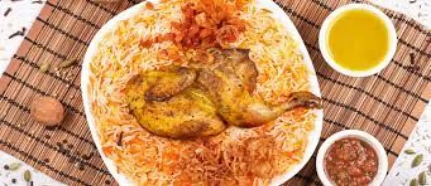 Chicken Mathloothah With Rice - One