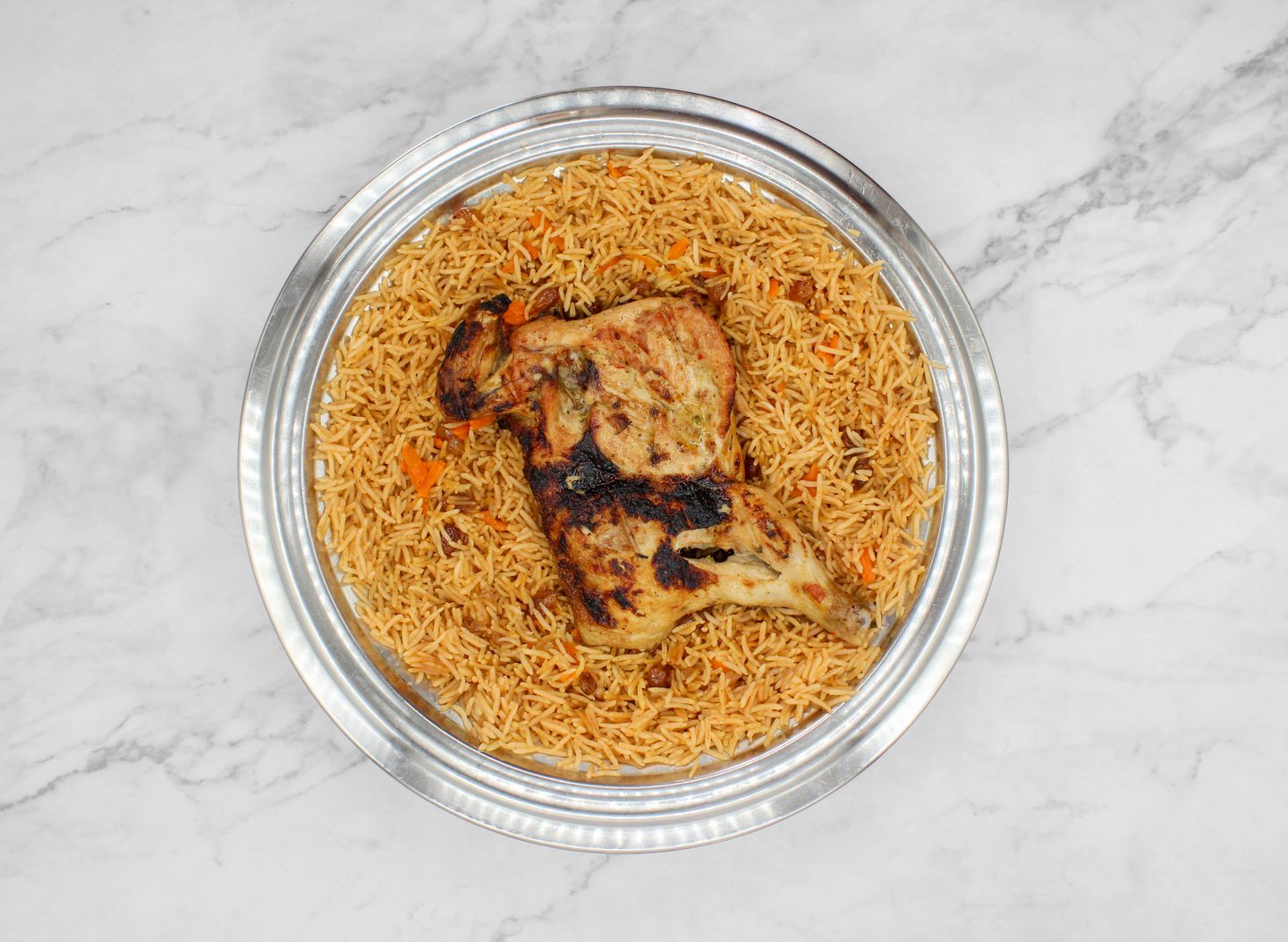Faham Chicken With Rice - Half A Piece