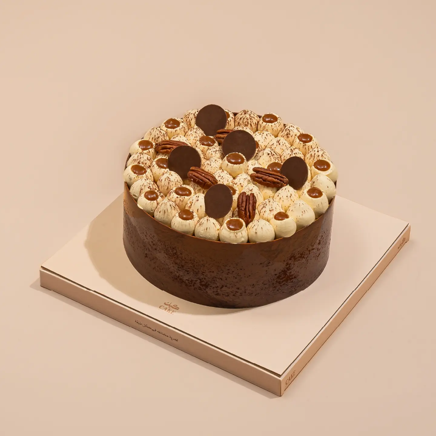 Dates, Pecans And Cream Cake - Small