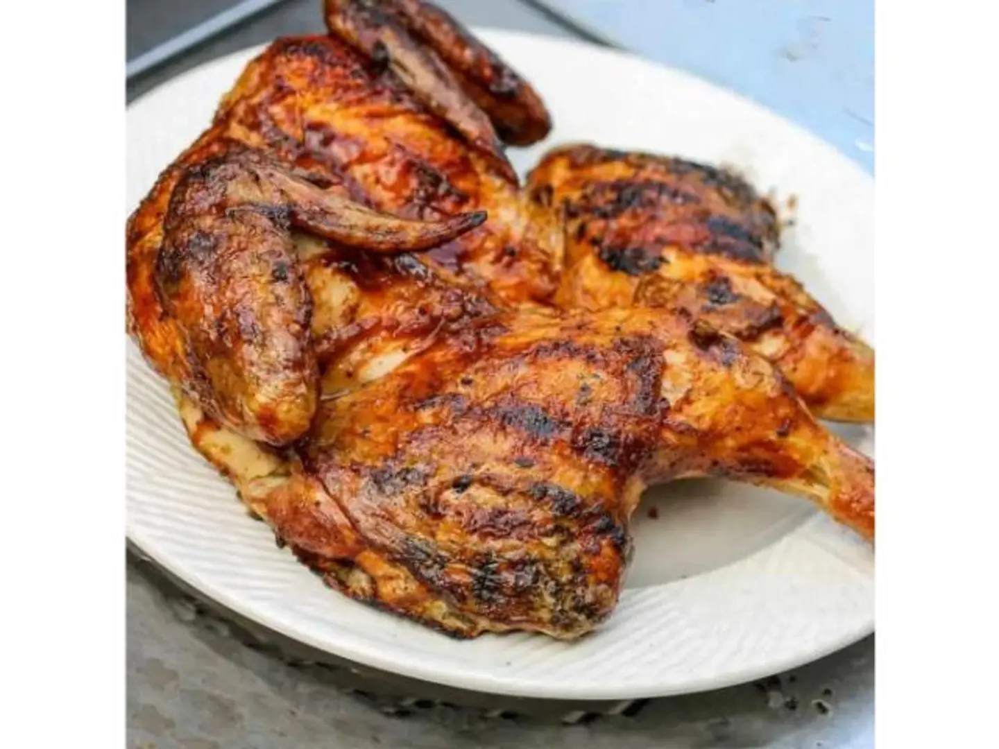 دجاج مقلي سادة - نصف