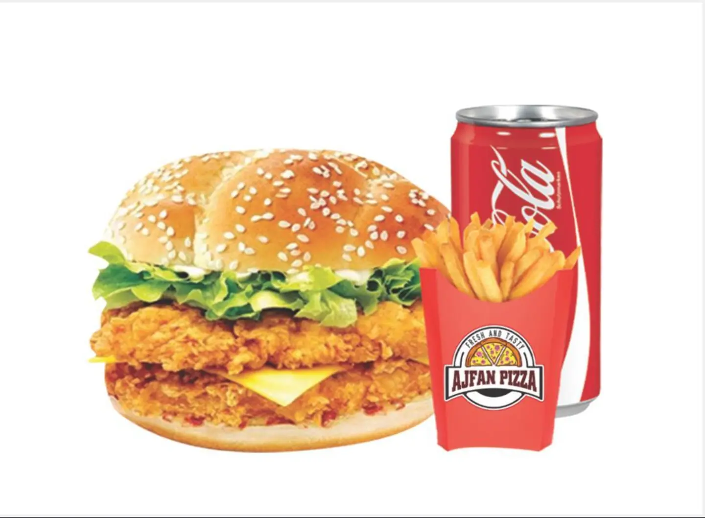 برجر دجاج دبل - عادي