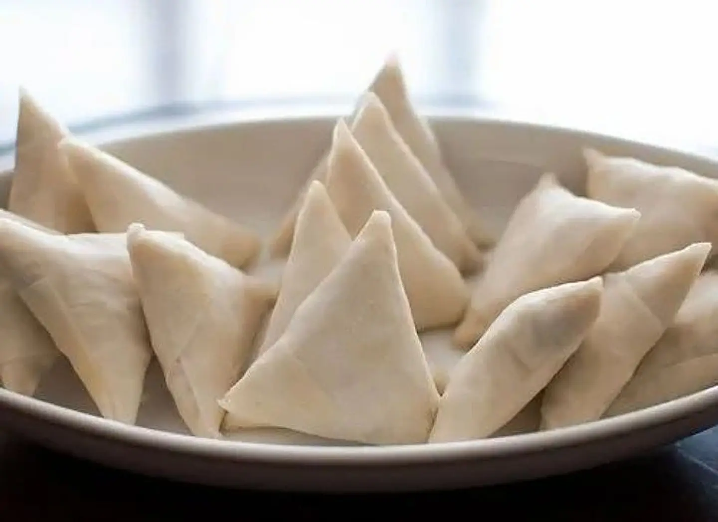 Frozen Cheese Samosa - Small Box Of 10 Pieces