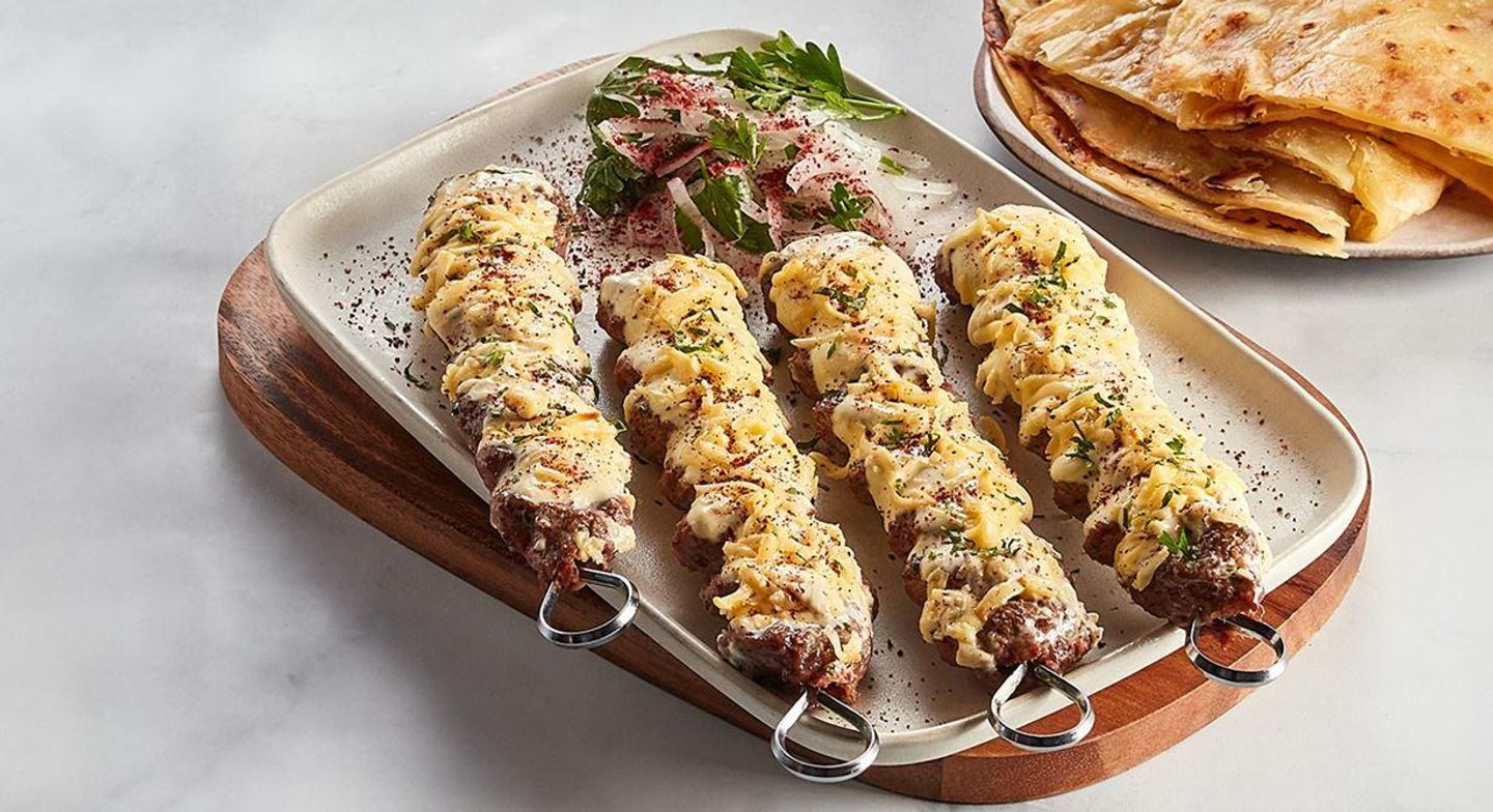 Kebab With Cheese - One Person