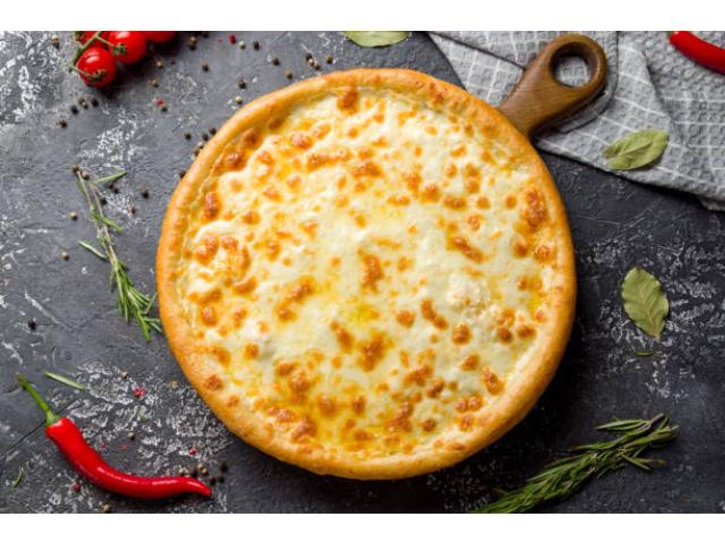 فطيرة طحينية مع جبنة سائلة - صغير