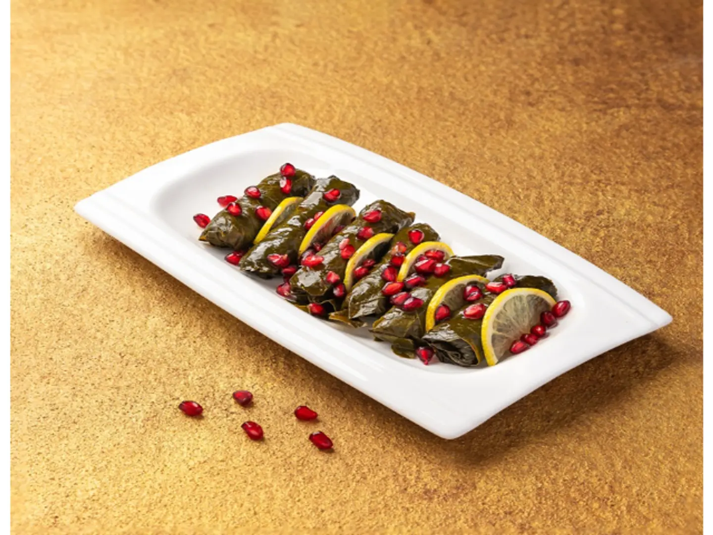 Grape Leaves - 5 Pieces Of Small Plate