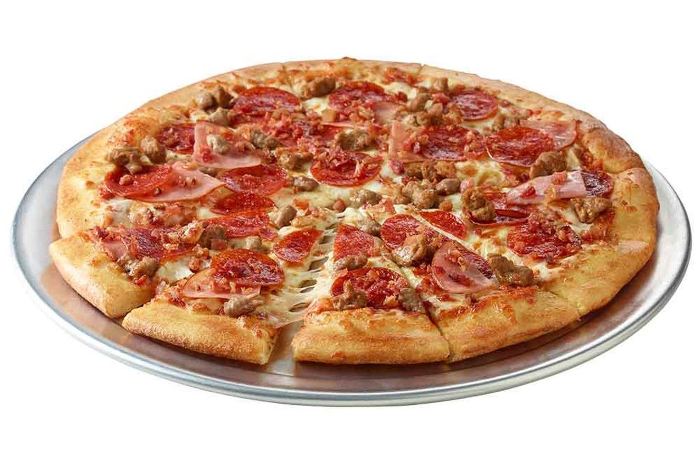 Pepperoni And Beef Pizza - Middle