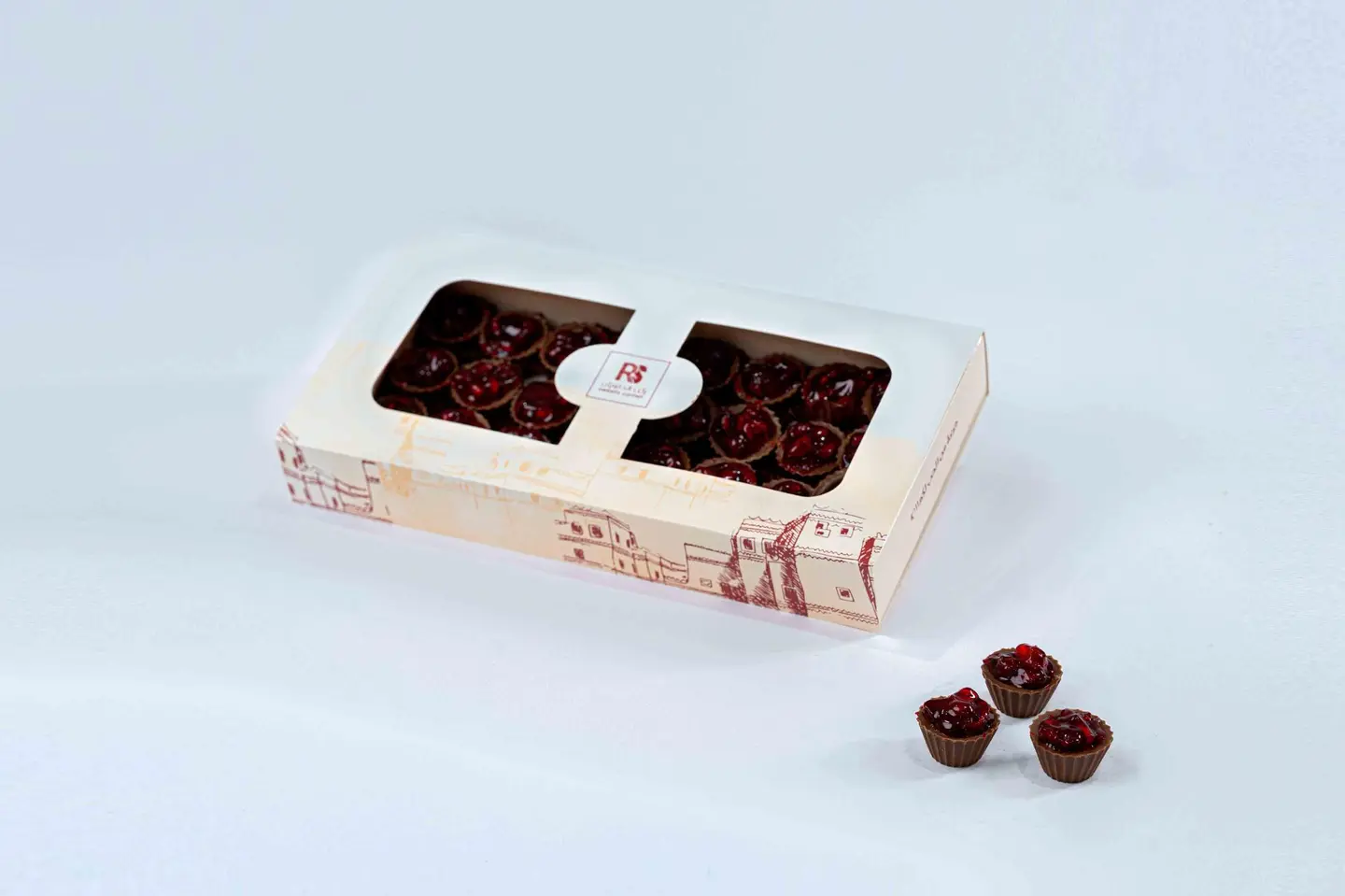 Pomegranate Chocolate Box - 1/2 Kg
