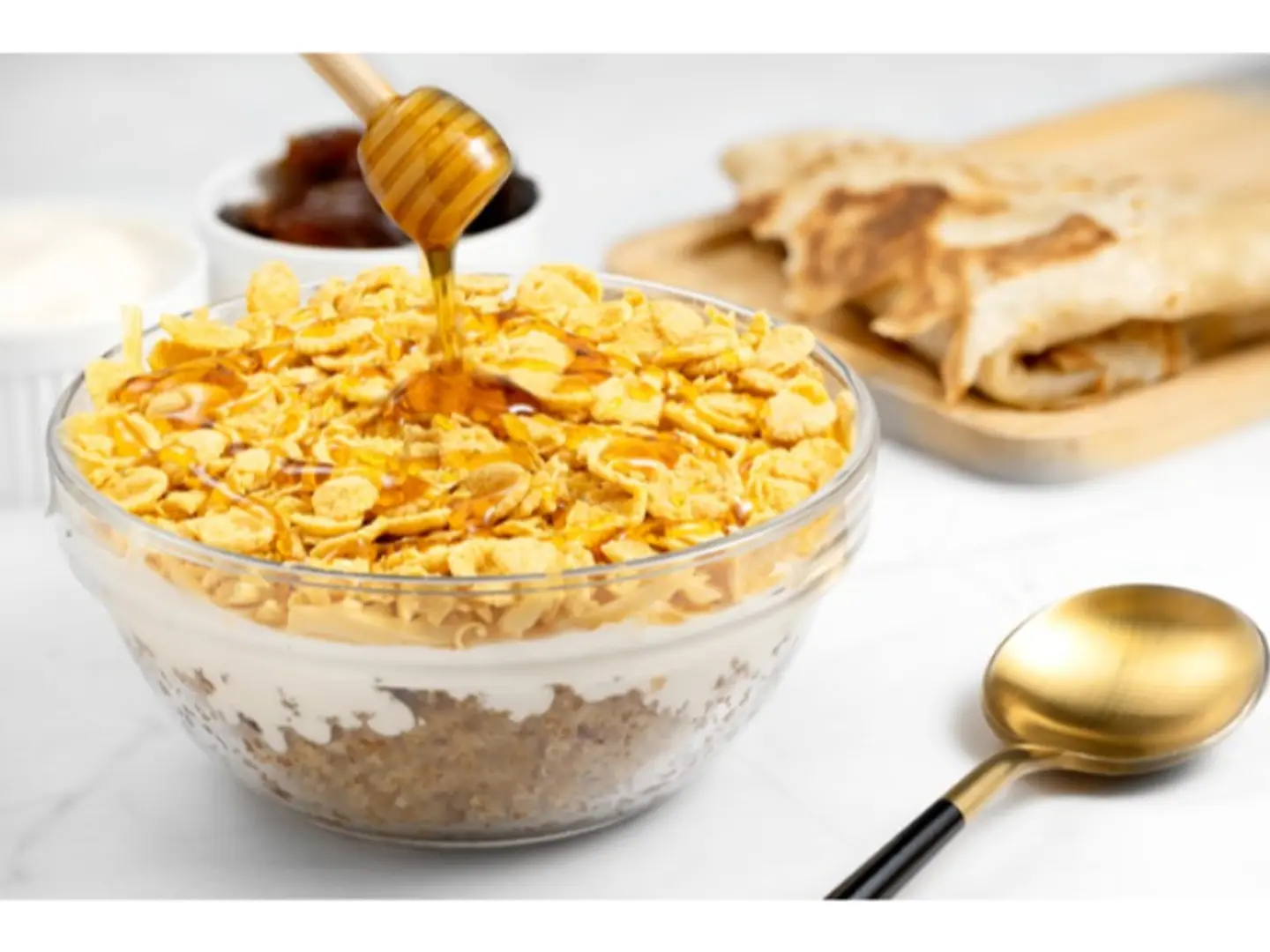Masoub With Cheese, Cream, And Cornflakes - Small