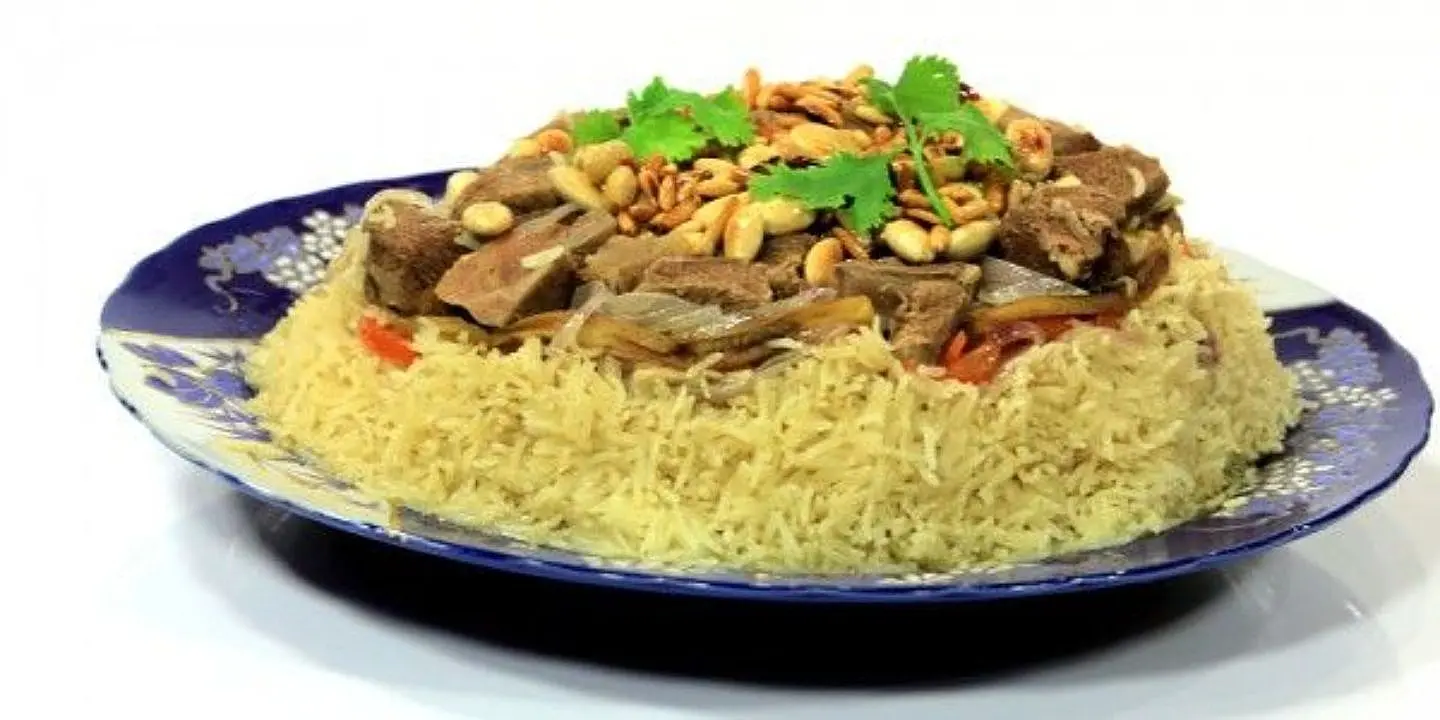 مقلوبة - لحم حاشي