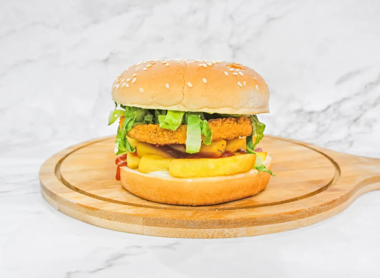 Chicken Burger Sandwich - Sandwich