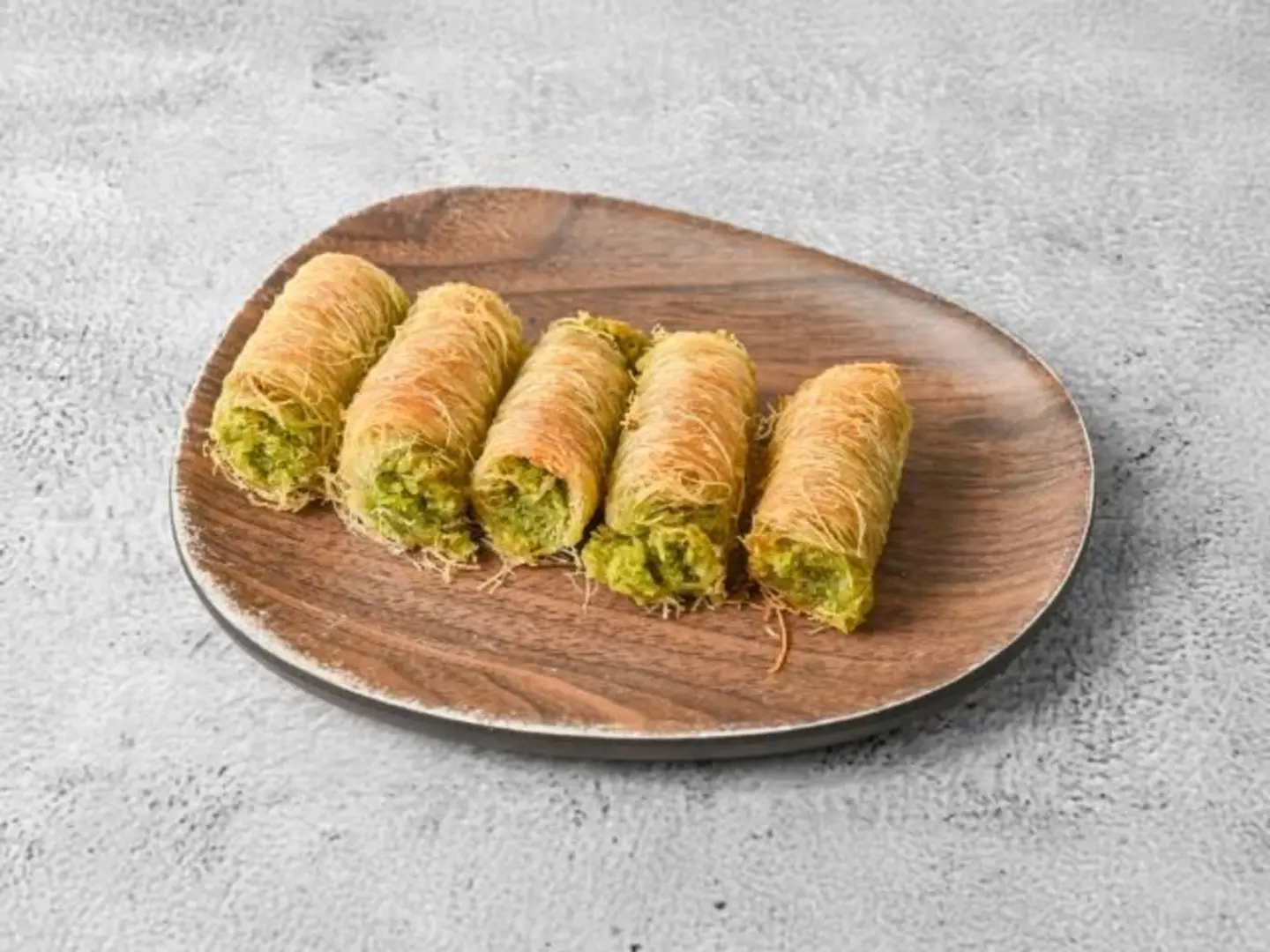Kunafah Fingers With Pistachio - Quarter Kilo
