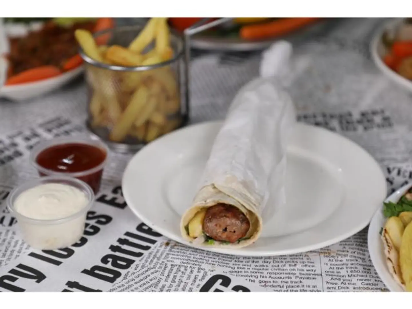 Meat Kebab Sandwiche - Small