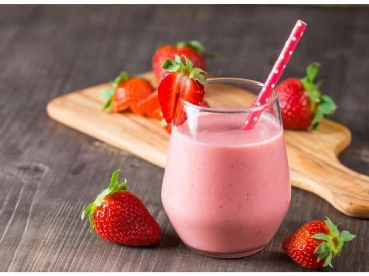 سموذي فراولة - صغير