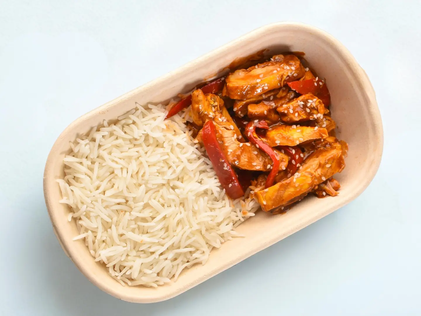 Sichuan Chicken 150 Grams - White Rice