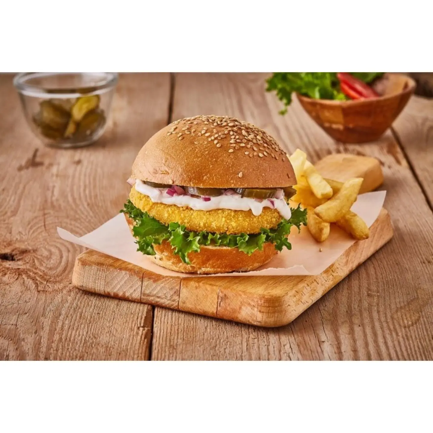 Fish Burger Meal - Regular