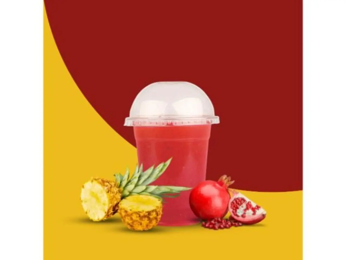 أناناس رمان - وسط