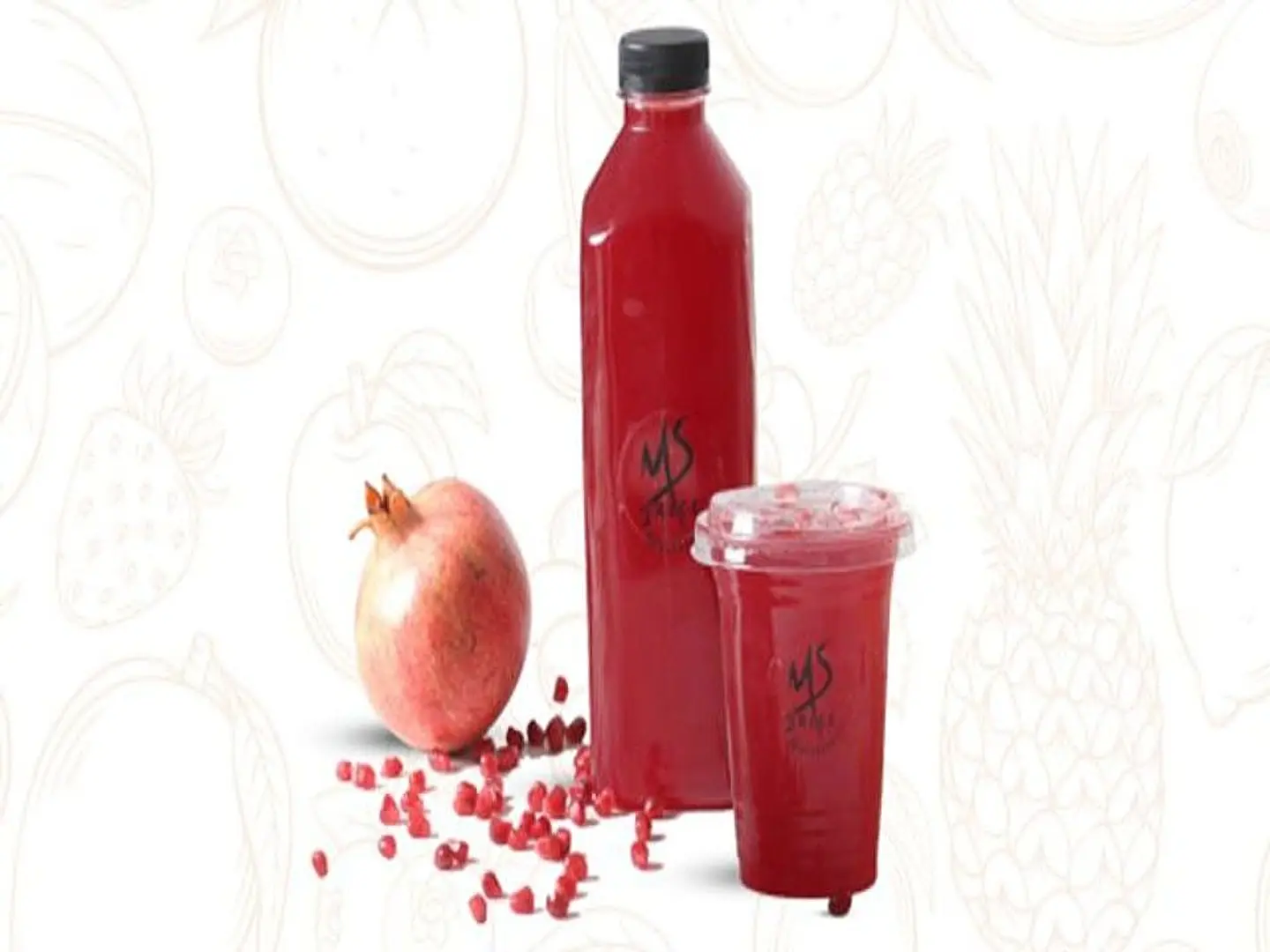 Pomegranate Juice - Medium Cup