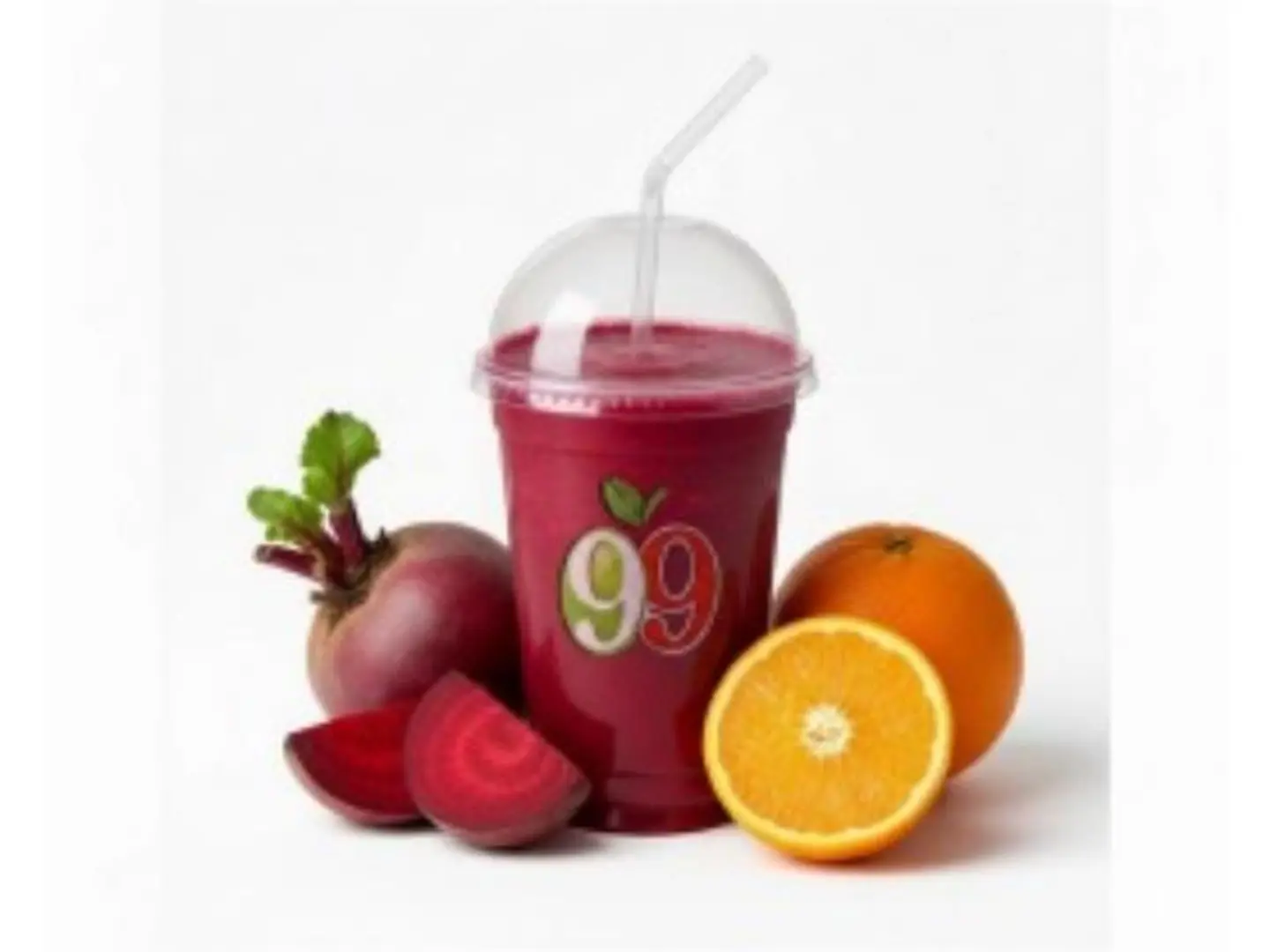 شمندر مع برتقال - كوب وسط