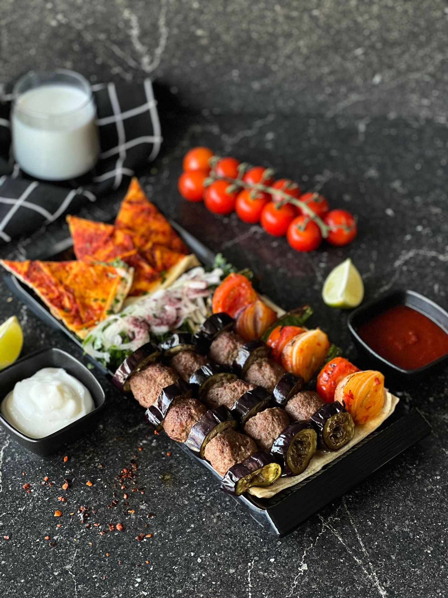 Eggplant Kebab - One Person